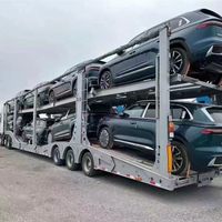 8 Autotransporter-Sattelauflieger