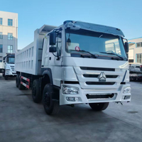 Camion benne Howo 371 8x4 d'occasion &agrave; vendre